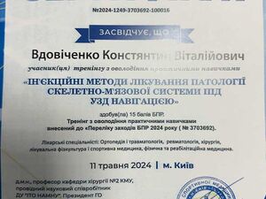 Инъекционные методы лечения патологии скелетно-мышечной системы под УЗИ навигацией